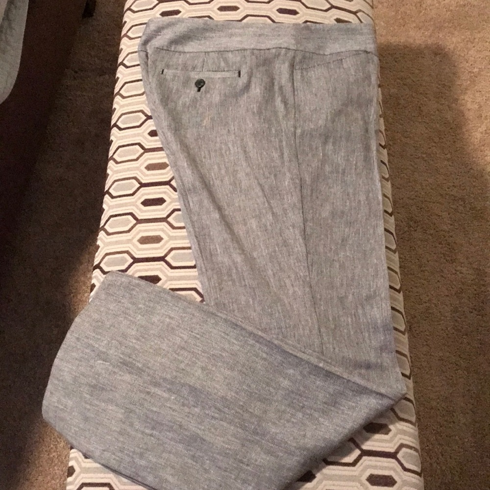 Ann Taylor Loft Size 6 Black/White Tweed Pants